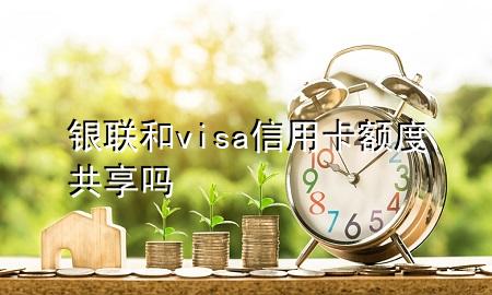 银联和visa信用卡额度共享吗