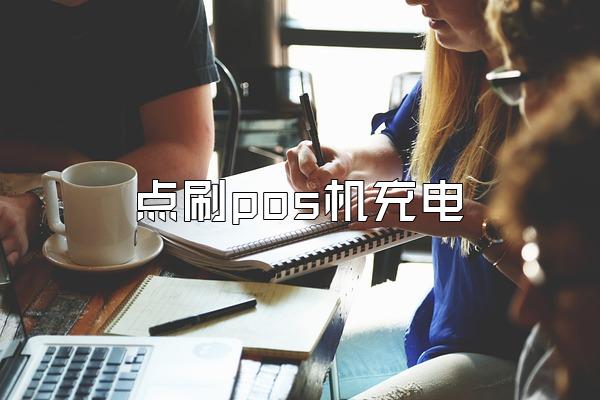 点刷pos机充电