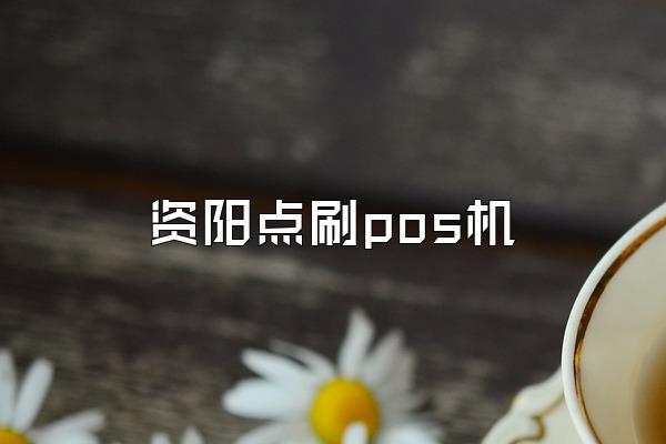 资阳点刷pos机