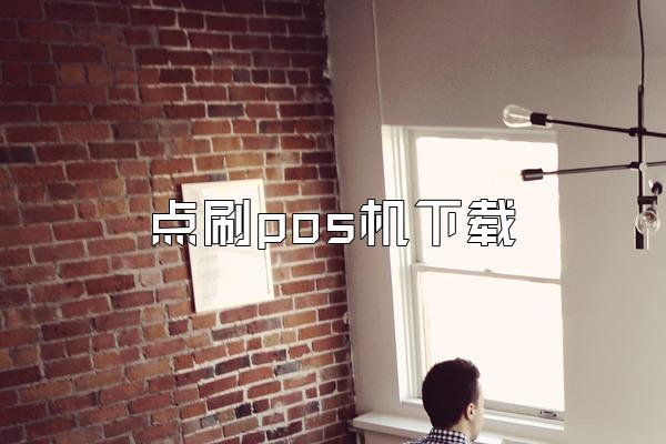 点刷pos机下载
